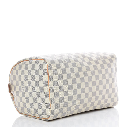 Louis Vuitton Damier Azur Speedy 30 4 of 10