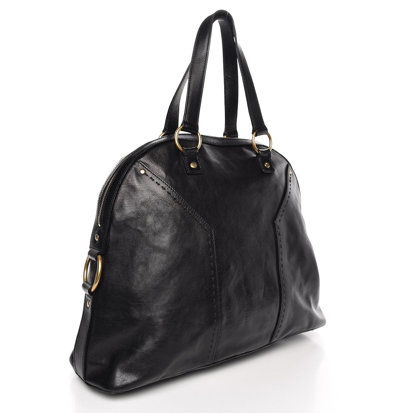 Calfskin Oversized Muse Black
