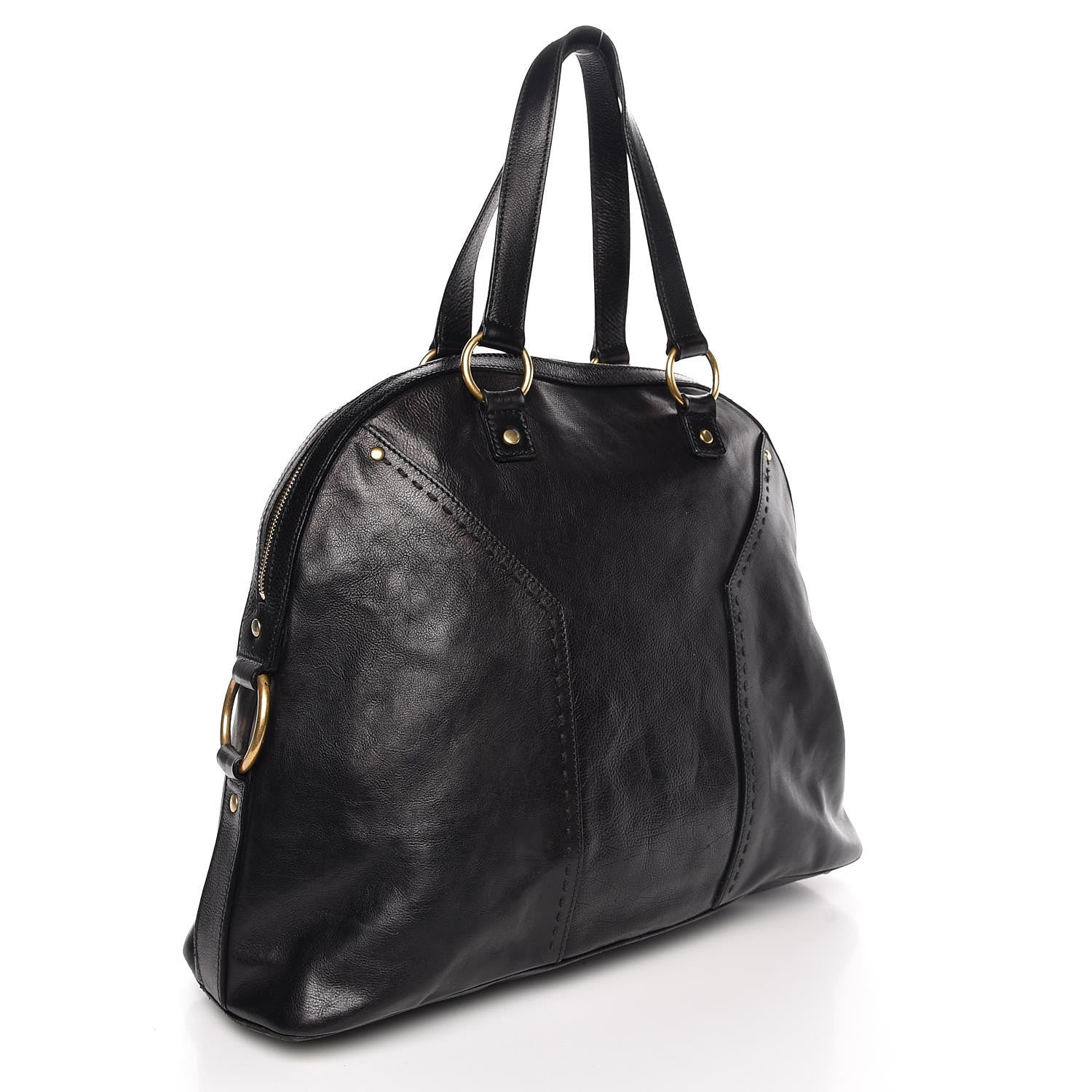 Saint Laurent Calfskin Oversized Muse Black 3 of 13