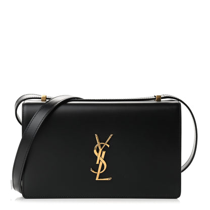 Saint Laurent Smooth Calfskin Shoulder Bag Black 1 of 8