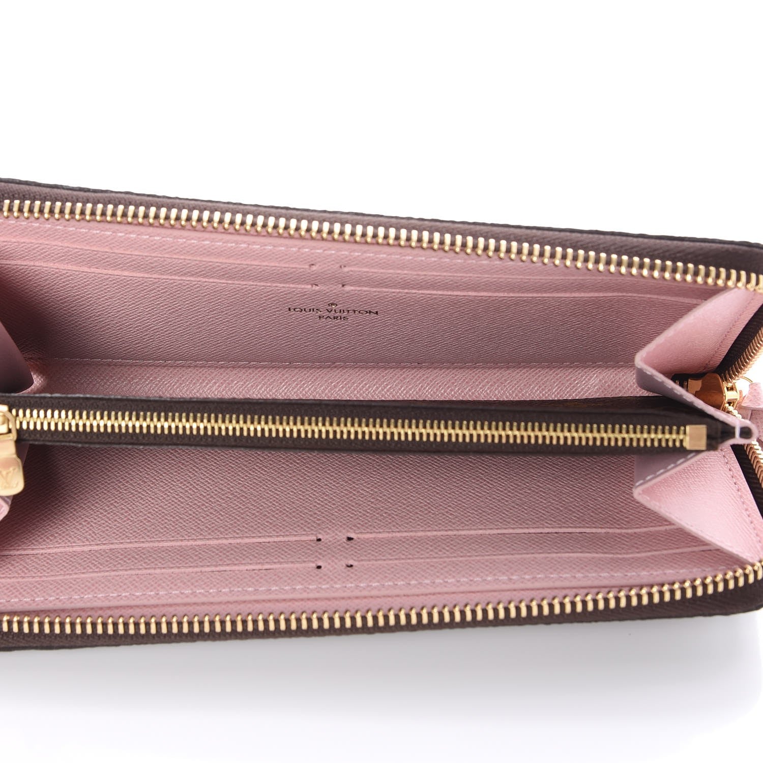 Louis Vuitton Monogram Clemence Wallet Rose Ballerine 5 of 7