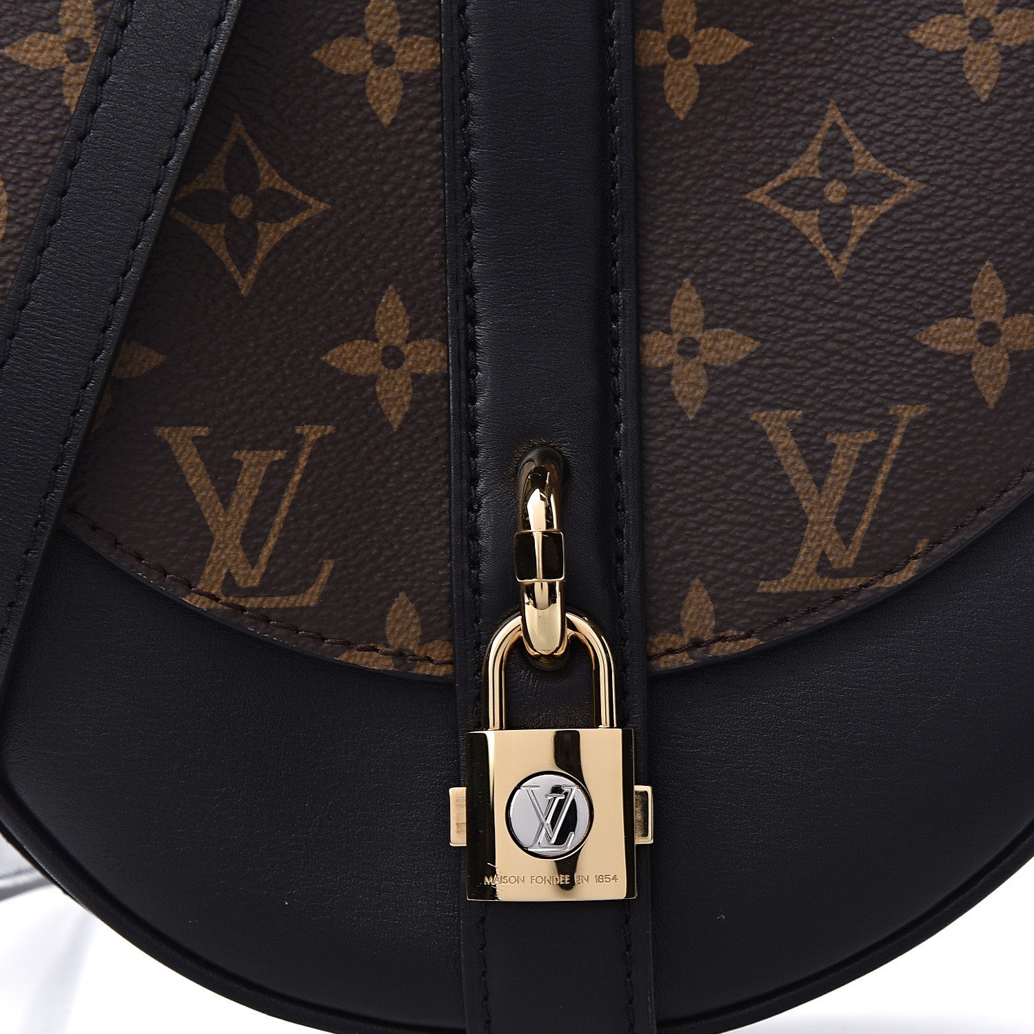 Louis Vuitton Reverse Monogram Chantilly Lock Black 6 of 9