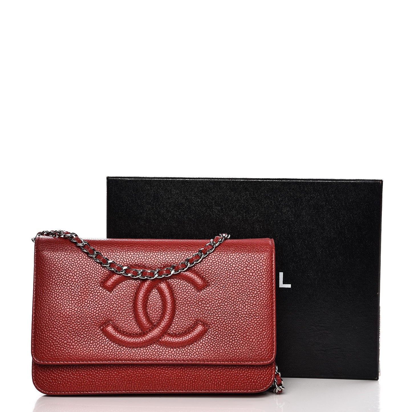 Caviar Timeless CC Wallet On Chain WOC Red