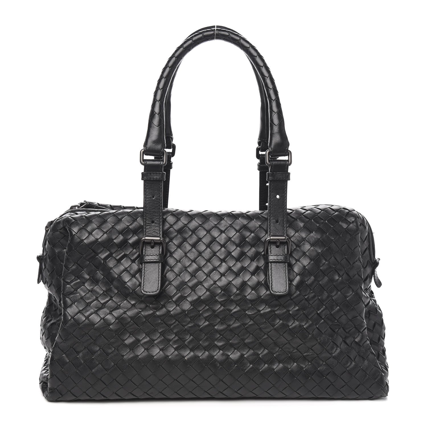 Bottega Veneta Nappa Intrecciato Montaigne Bag Black 1 of 9