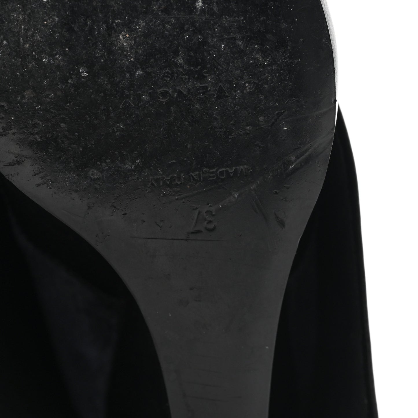 Calfskin Shark Lock Pant Boots 37 Black