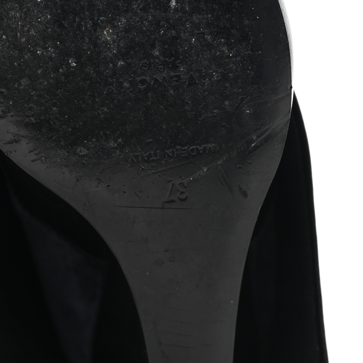 Givenchy Calfskin Shark Lock Pant Boots 37 Black 7 of 9