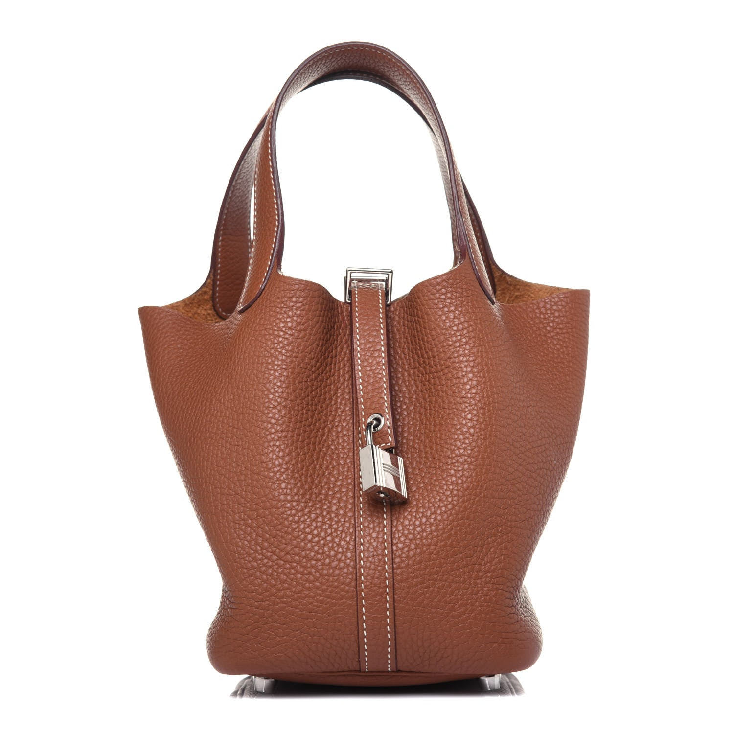 Hermes Taurillon Clemence Picotin Lock 18 PM Gold 1 of 13