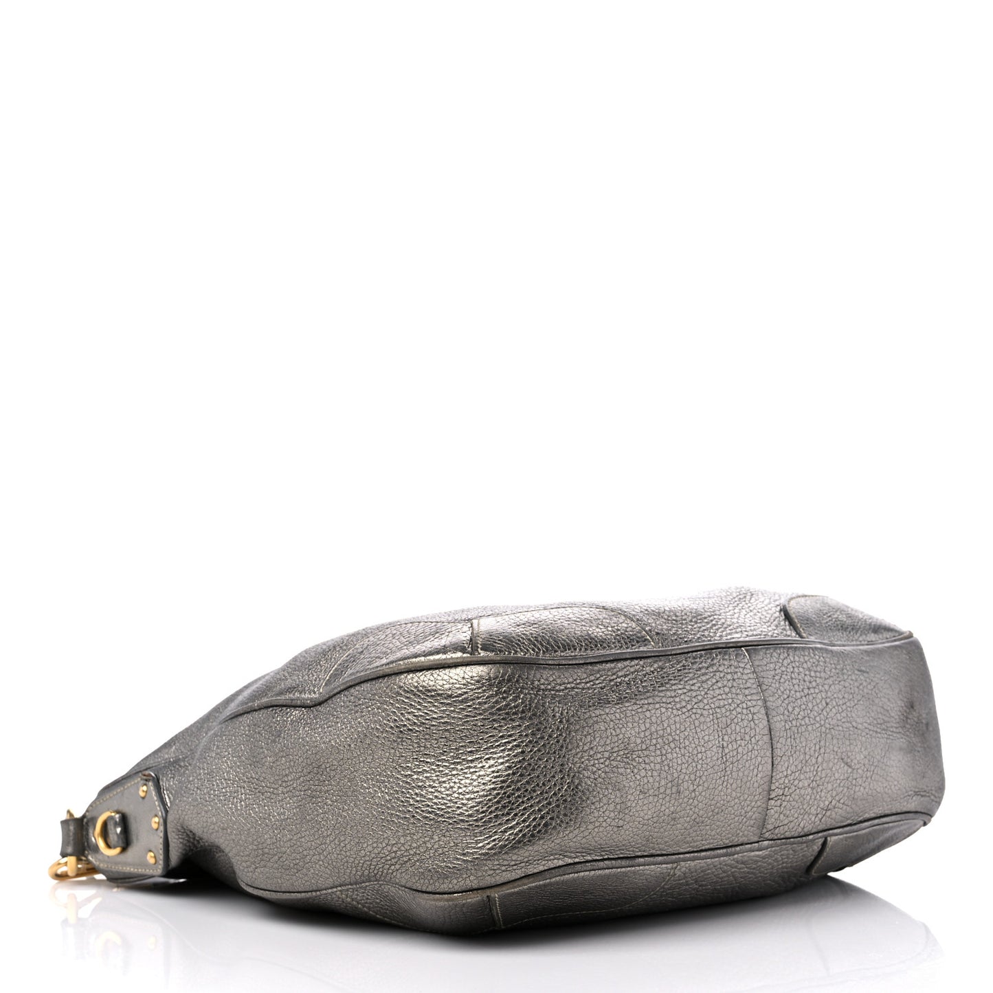 Metallic Vitello Daino Tote