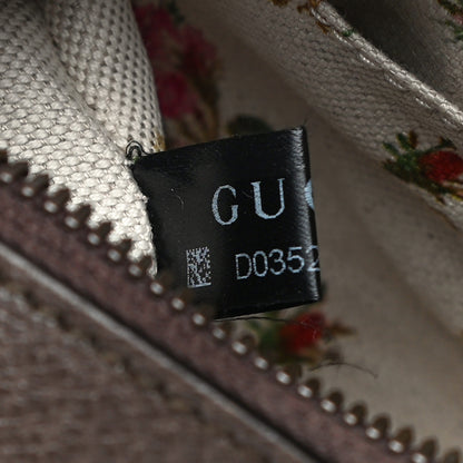 Gucci GG Supreme Monogram Web Neo Vintage Shoulder Bag Beige New Acero Crop 8 of 11