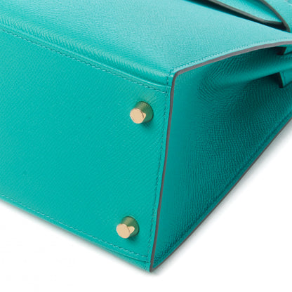 Hermes Epsom Kelly Sellier 28 Vert Verone 7 of 32