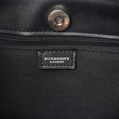 Burberry House Check Medium Tote Black 6 of 9
