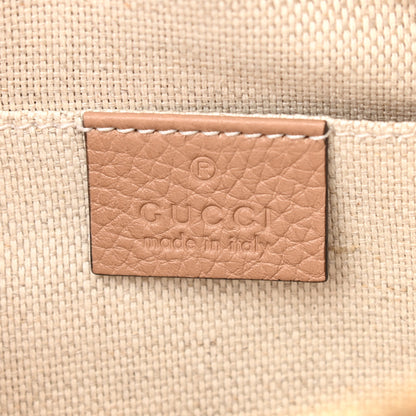 Gucci Pebbled Calfskin Small Soho Disco Bag Camelia 6 of 9