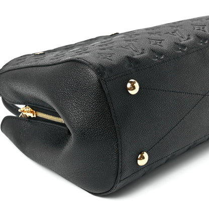 Louis Vuitton Empreinte Montaigne MM Black 10 of 11