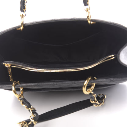Chanel Caviar Quilted Grand Shopping Tote GST Black 5 of 10