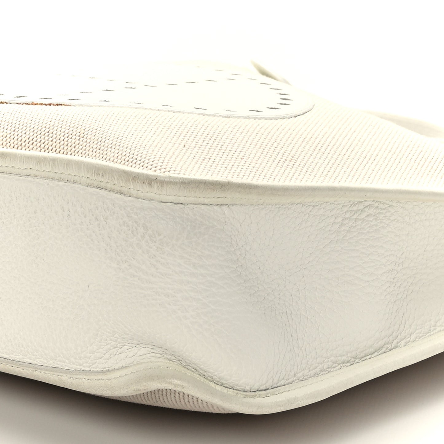Toile Taurillon Clemence Evelyne PM Blanc White