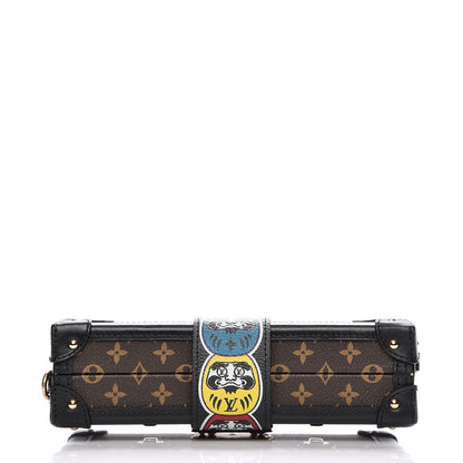 Louis Vuitton Reverse Monogram Kabuki Petite Malle Black 8 of 8