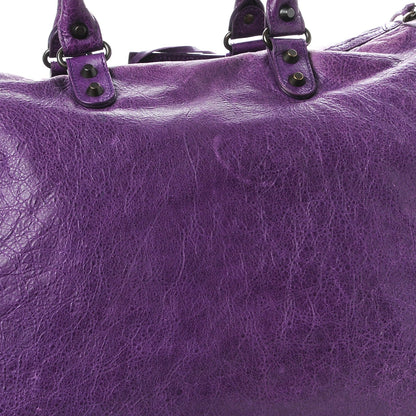 Balenciaga Agneau Classic Hardware Kraft Dark Violet 8 of 13