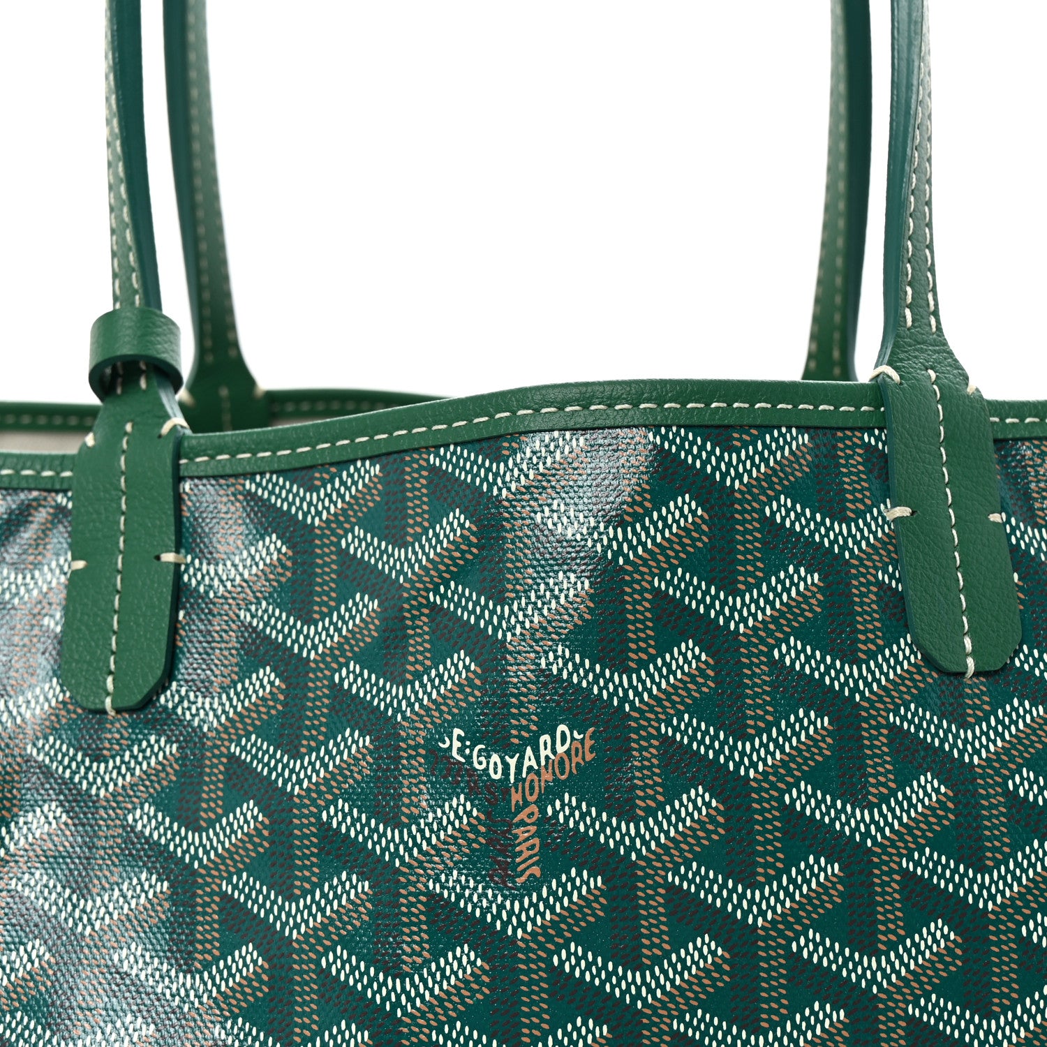 Goyard Goyardine Saint Louis PM Green 7 of 9