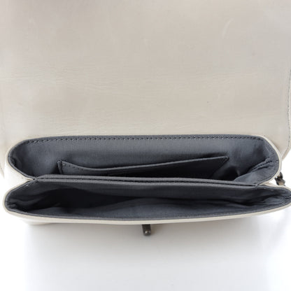 Chanel Calfskin Quilted Small Korean Garden Flap Off White 5 of 11