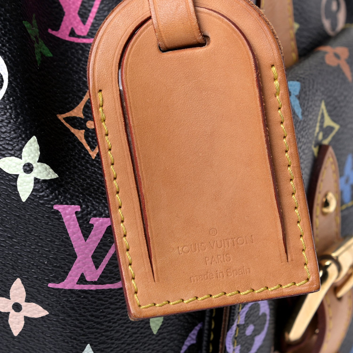 Louis Vuitton Monogram Multicolor Petit Noe Black 9 of 9