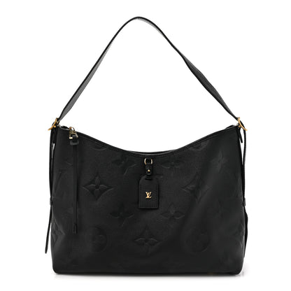 Louis Vuitton Empreinte Monogram Giant CarryAll MM Black 1 of 9