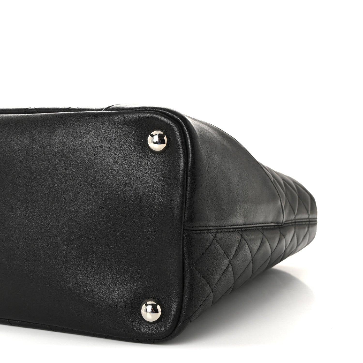 Chanel Calfskin Quilted Large Cambon Tote Black 10 of 10