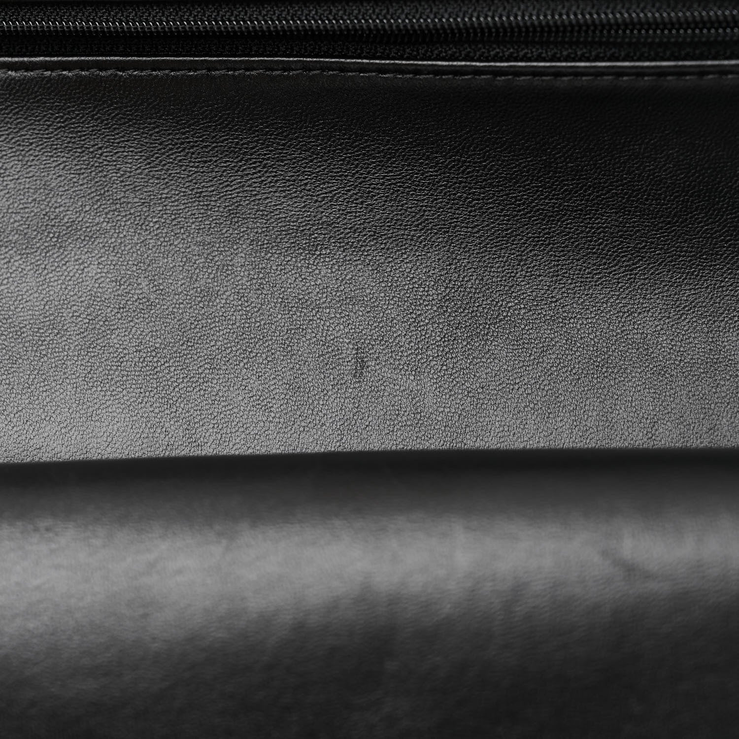 Chanel Lambskin Quilted Medium Double Flap Black 12 of 13