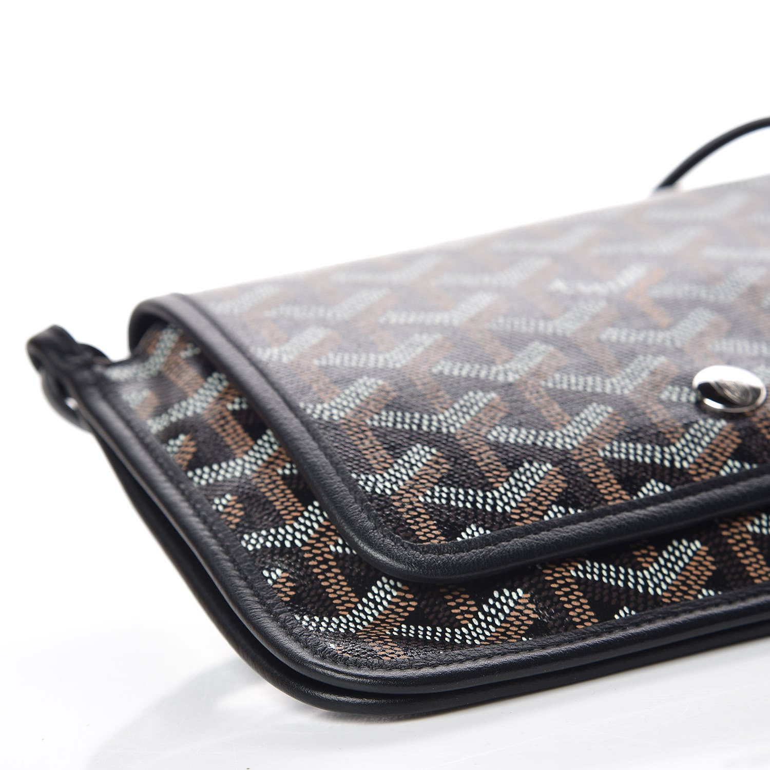 Goyard Goyardine Plumet Wallet Clutch Black 5 of 8
