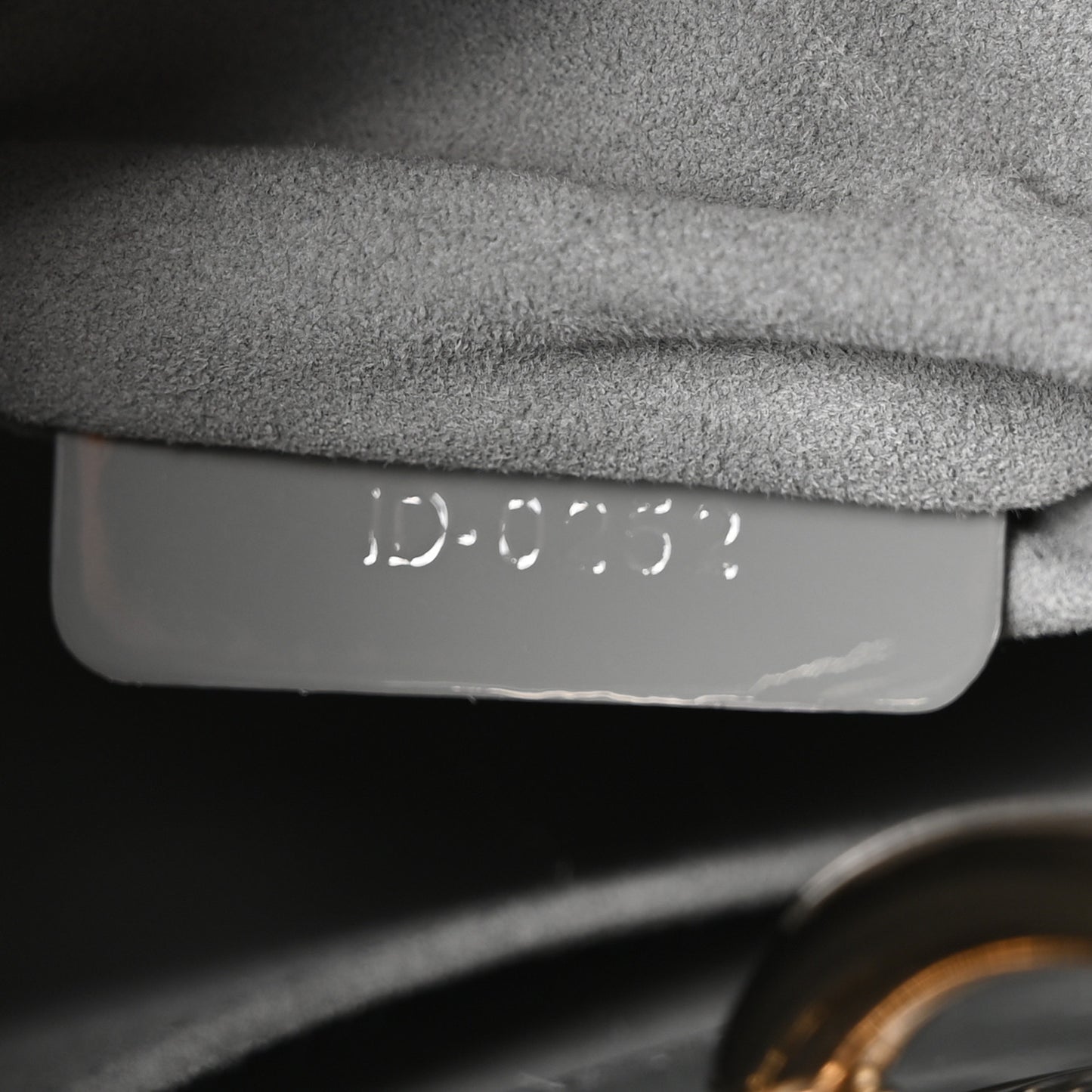 Patent Cannage Small Lady Dior Grey