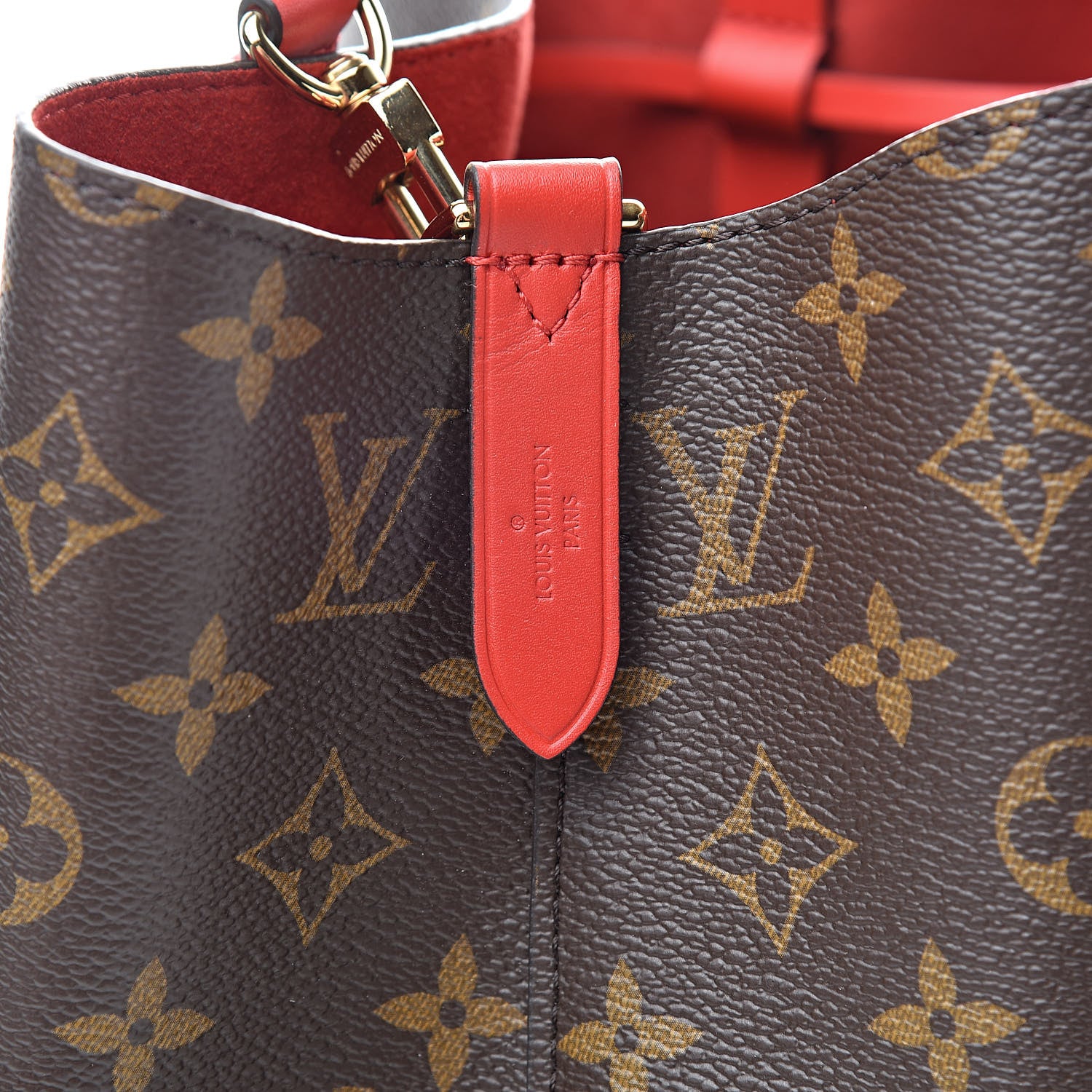 Louis Vuitton Monogram Neonoe MM Coquelicot 6 of 11