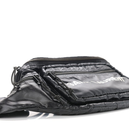 Saint Laurent Nylon Logo Ripstop Body Belt Bag Black 8 of 9