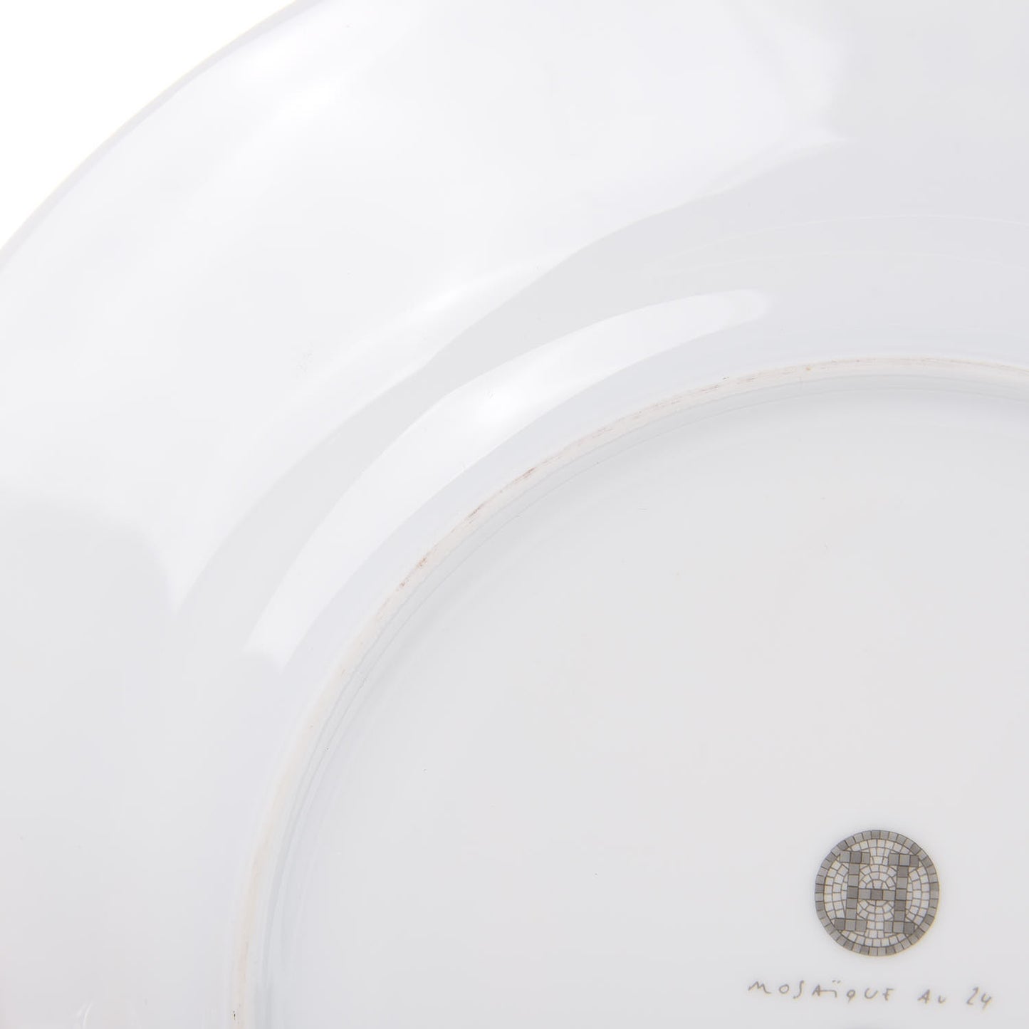 Porcelain Mosaique Au 24 Platine Dinner Plate Set of 2