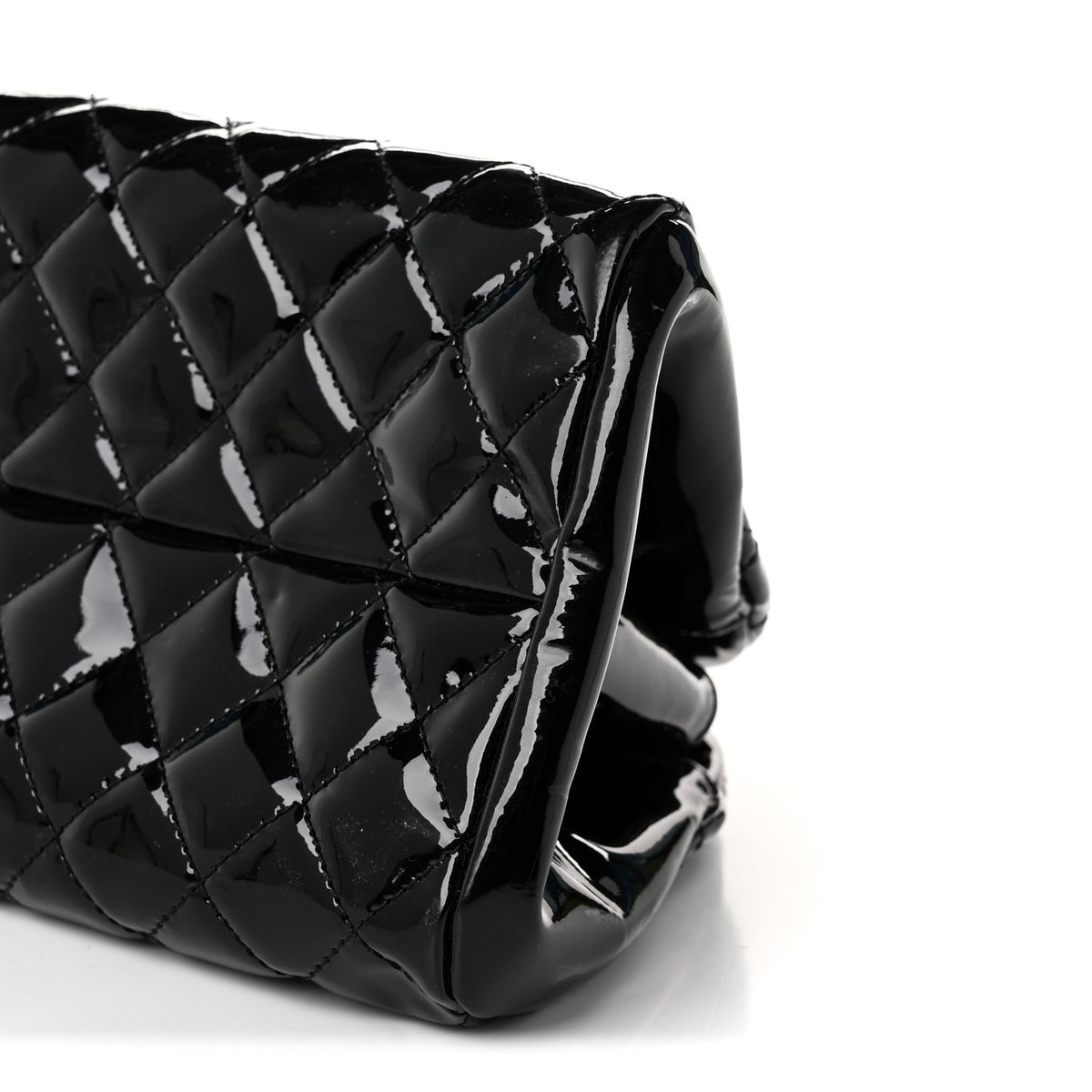 Patent Quilted Medium Just Mademoiselle Black