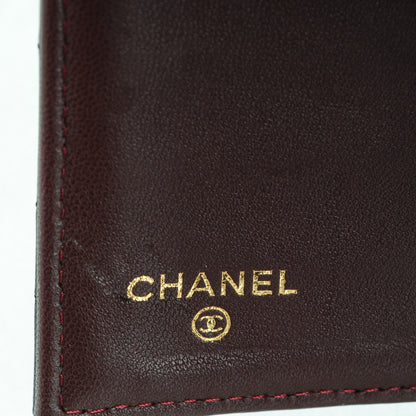 Chanel Lambskin Quilted Large Flap Wallet Black 6 of 8