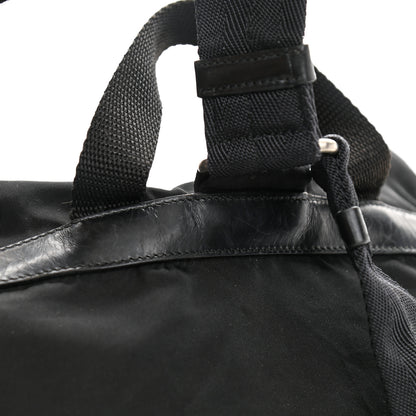 Prada Tessuto Nylon Saffiano Medium Backpack Black 19 of 20