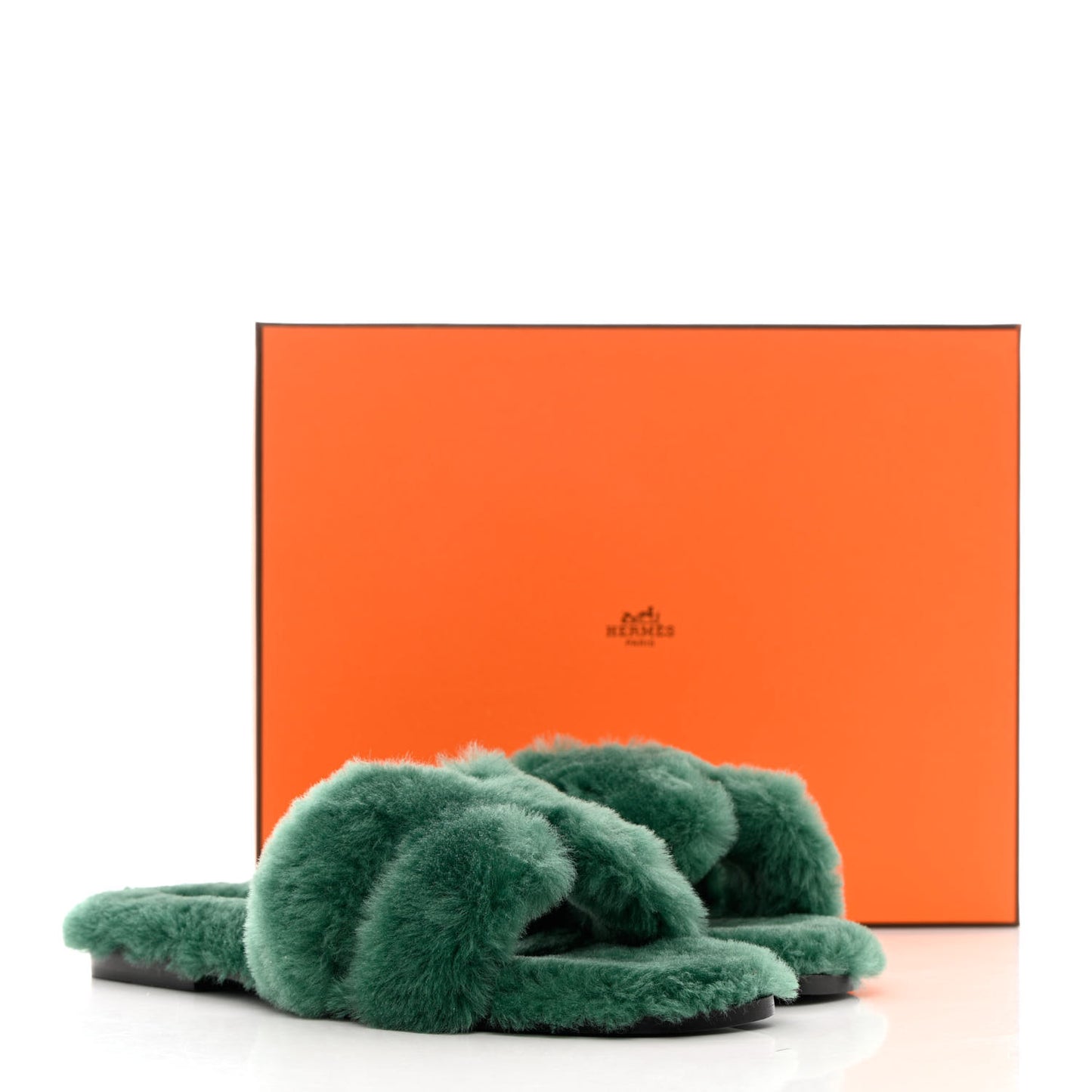 Woolskin Oran Sandals 40 Vert Anglais