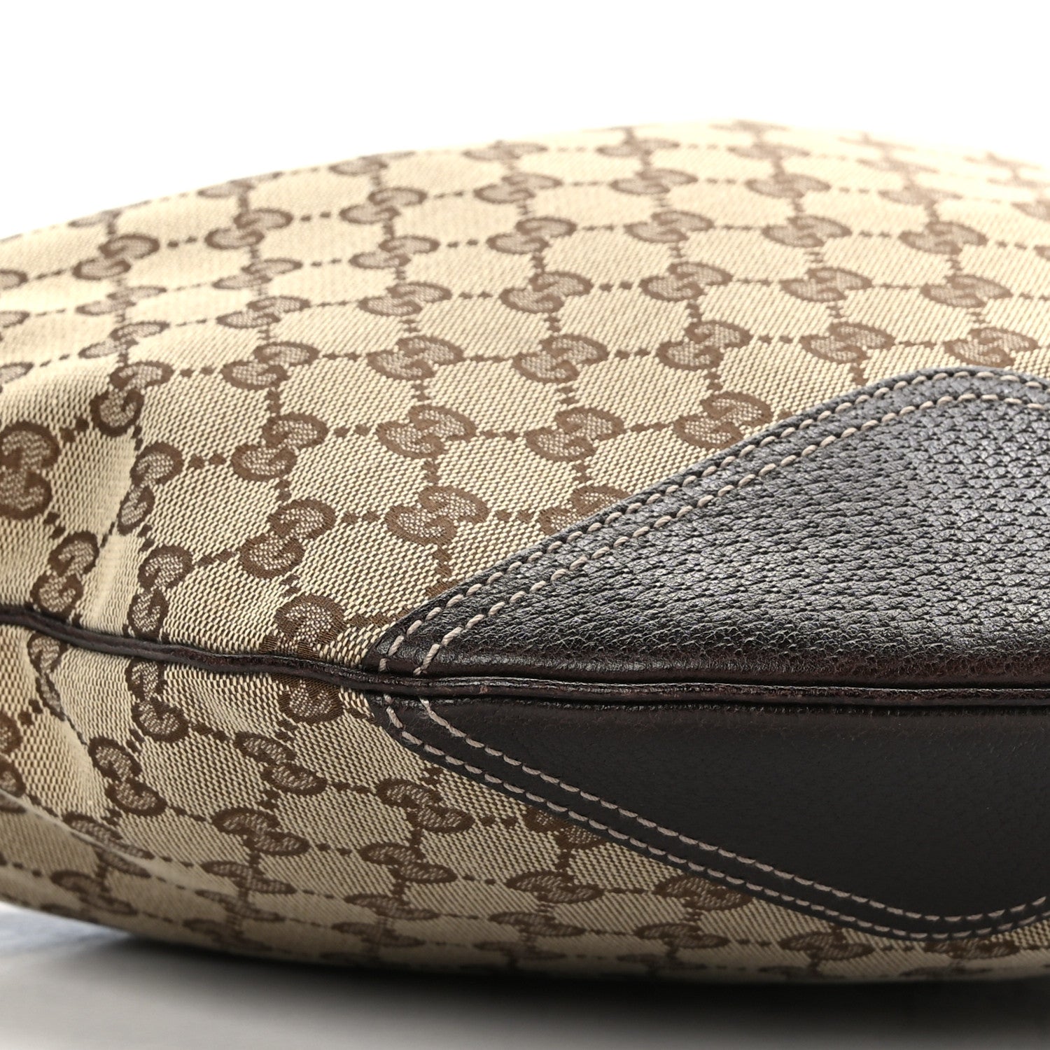 Gucci Monogram Large Princy Hobo Dark Brown 8 of 9