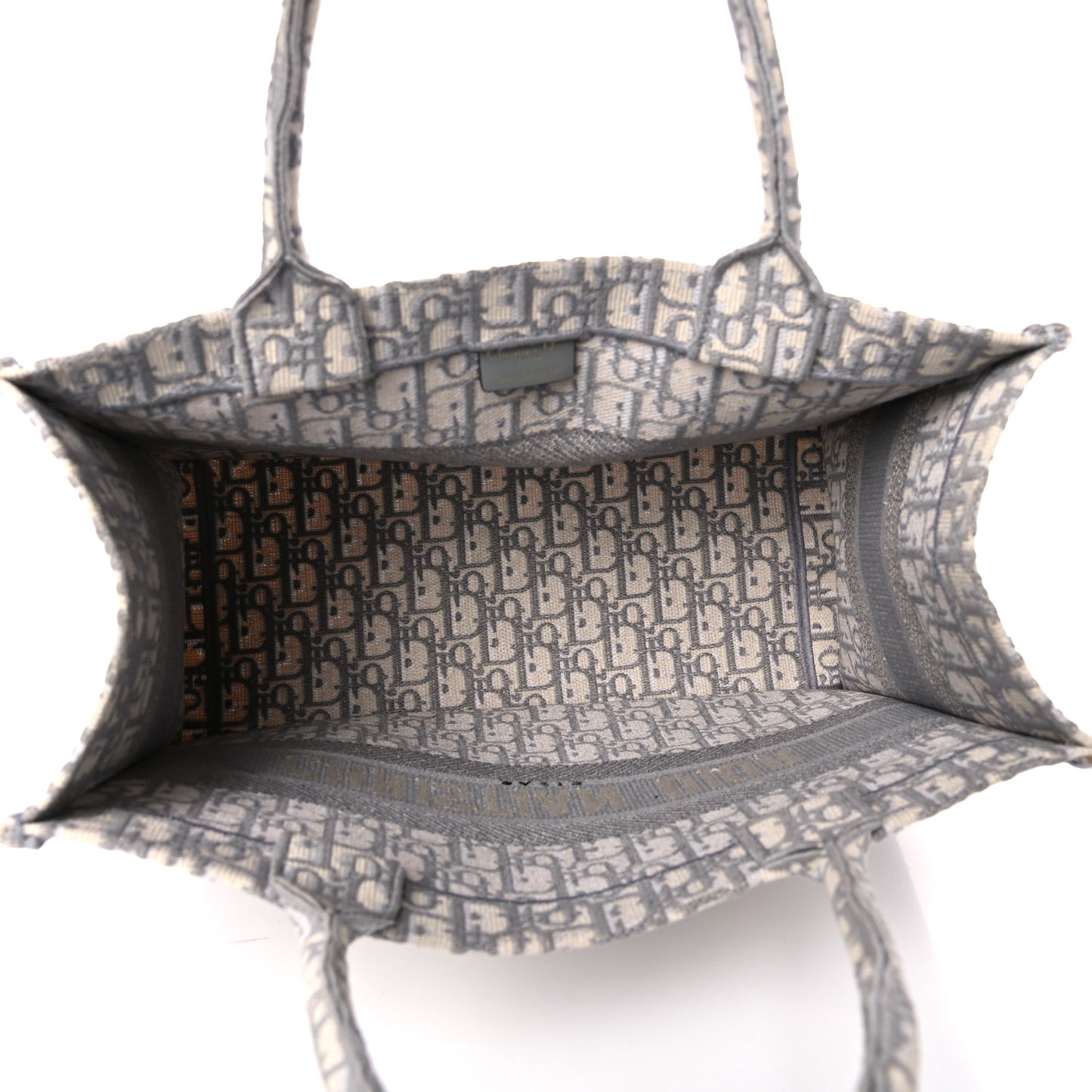 Oblique Medium Book Tote Grey