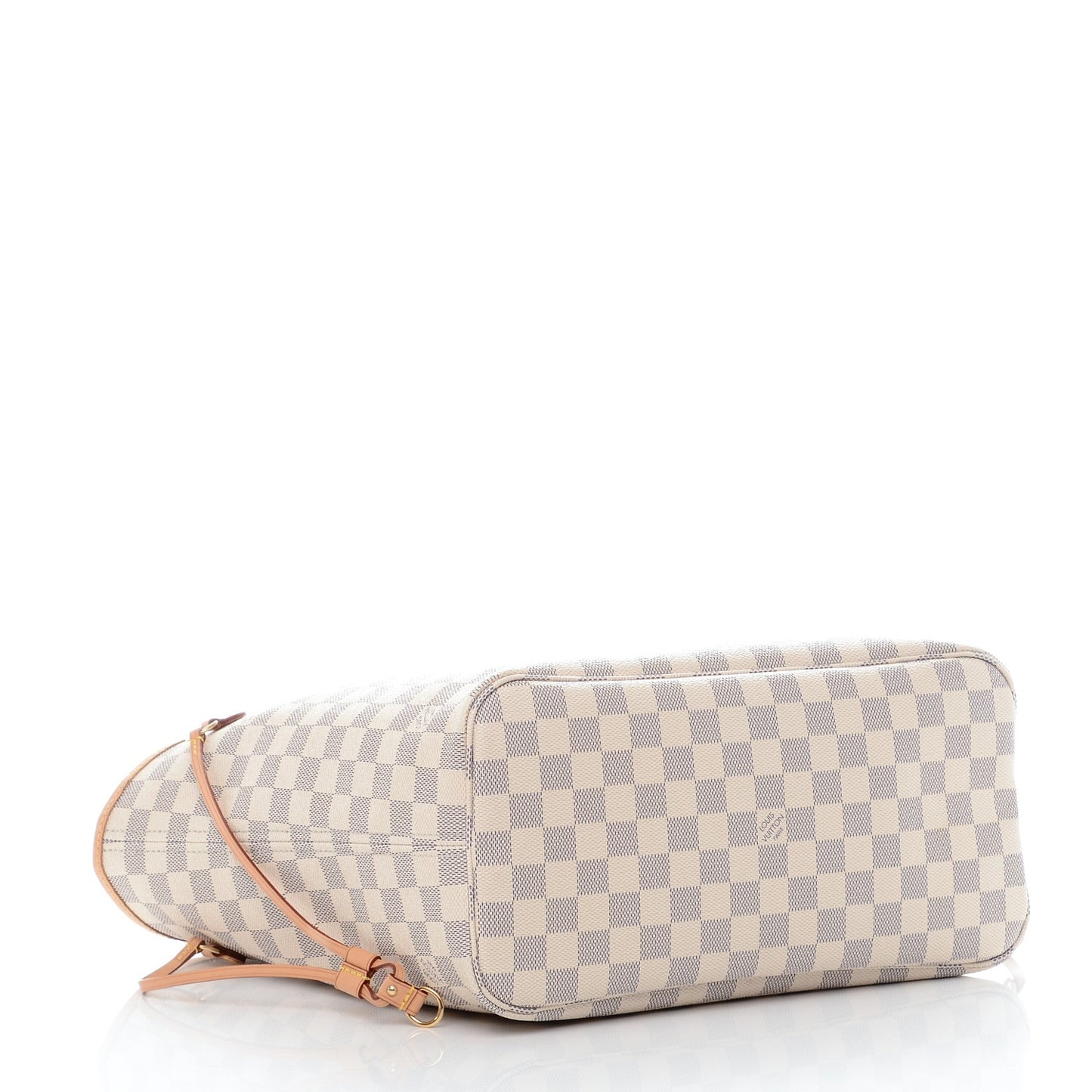 Damier Azur Neo Neverfull MM Rose Ballerine