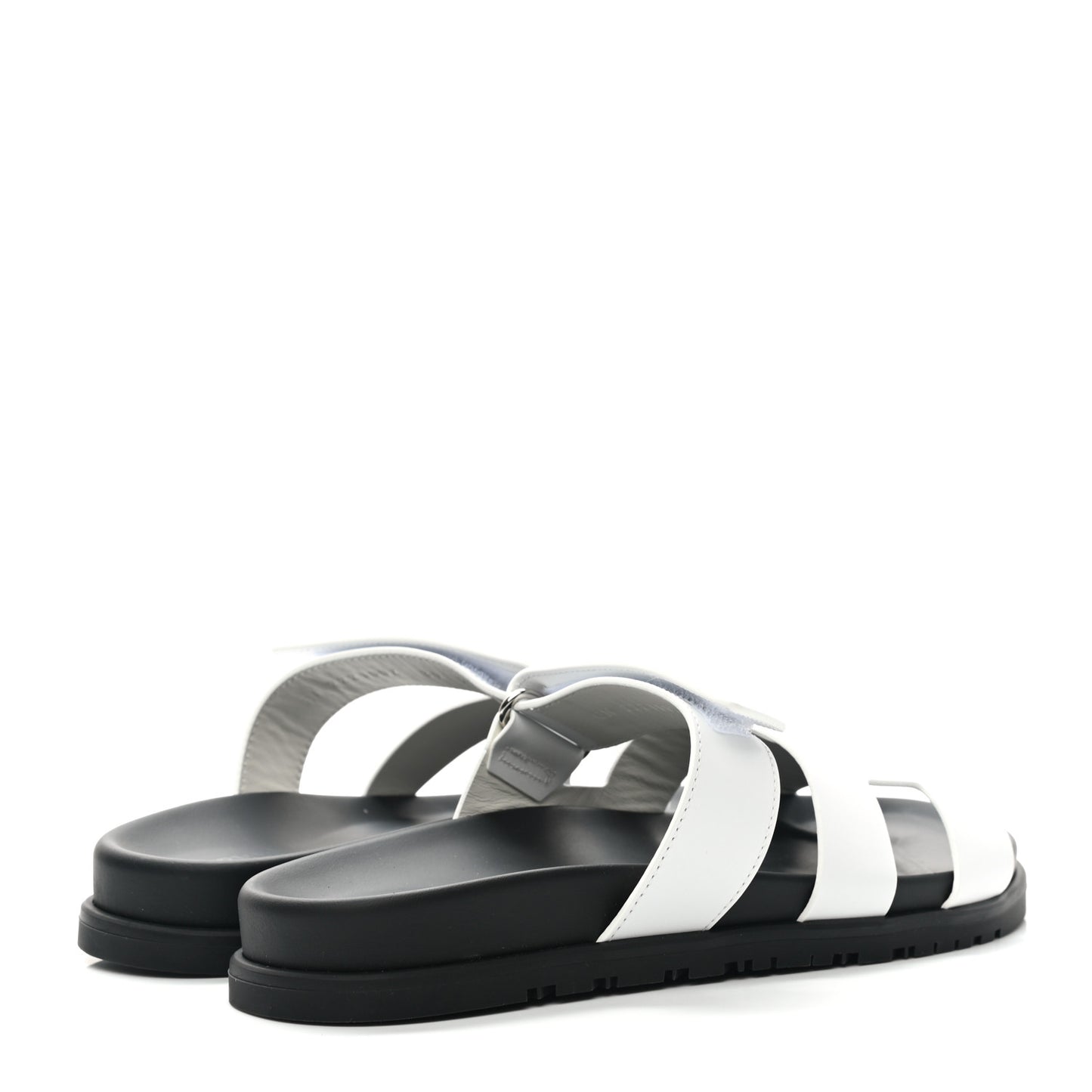 Calfskin Womens Chypre Sandals 39 White