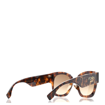 Fendi Acetate FF Sunglasses FF 0458/G/S Havana 4 of 8
