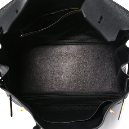 Hermes Togo Birkin 40 Black 7 of 45