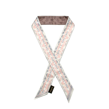 Louis Vuitton Silk Monogram Flower Ink BB Bandeau Light Pink 1 of 4