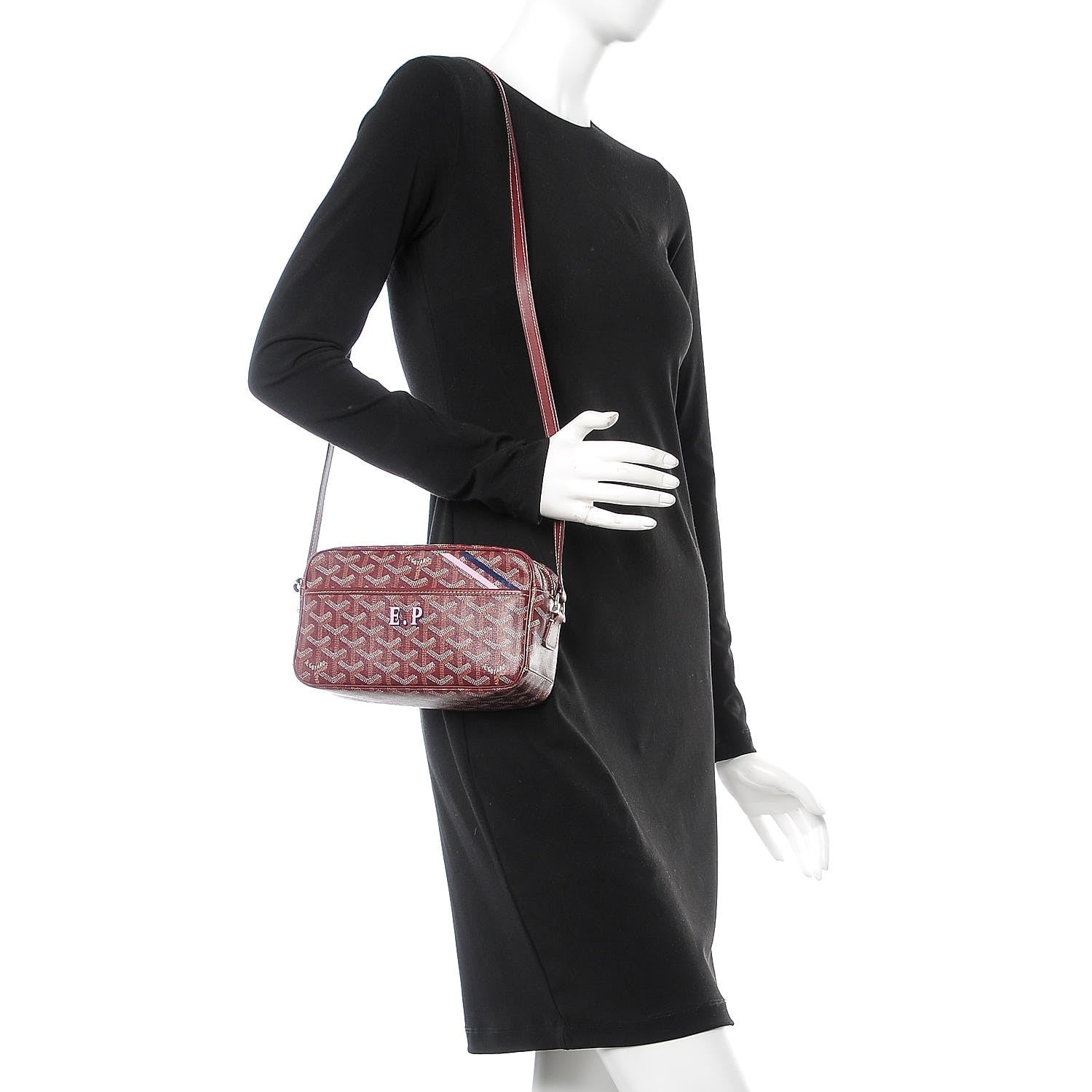 Goyard Goyardine Sac Cap Vert Burgundy 2 of 7