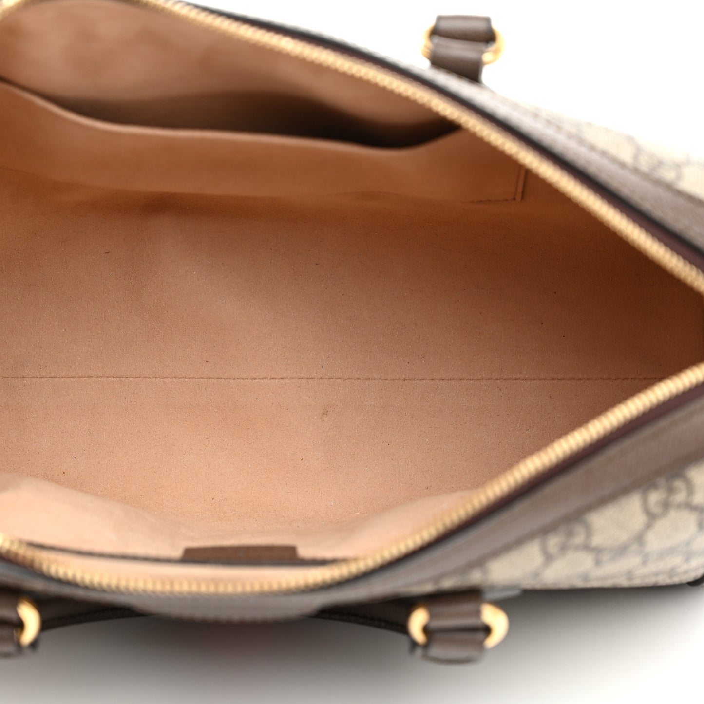 GG Supreme Monogram Web Medium Ophidia Boston Brown