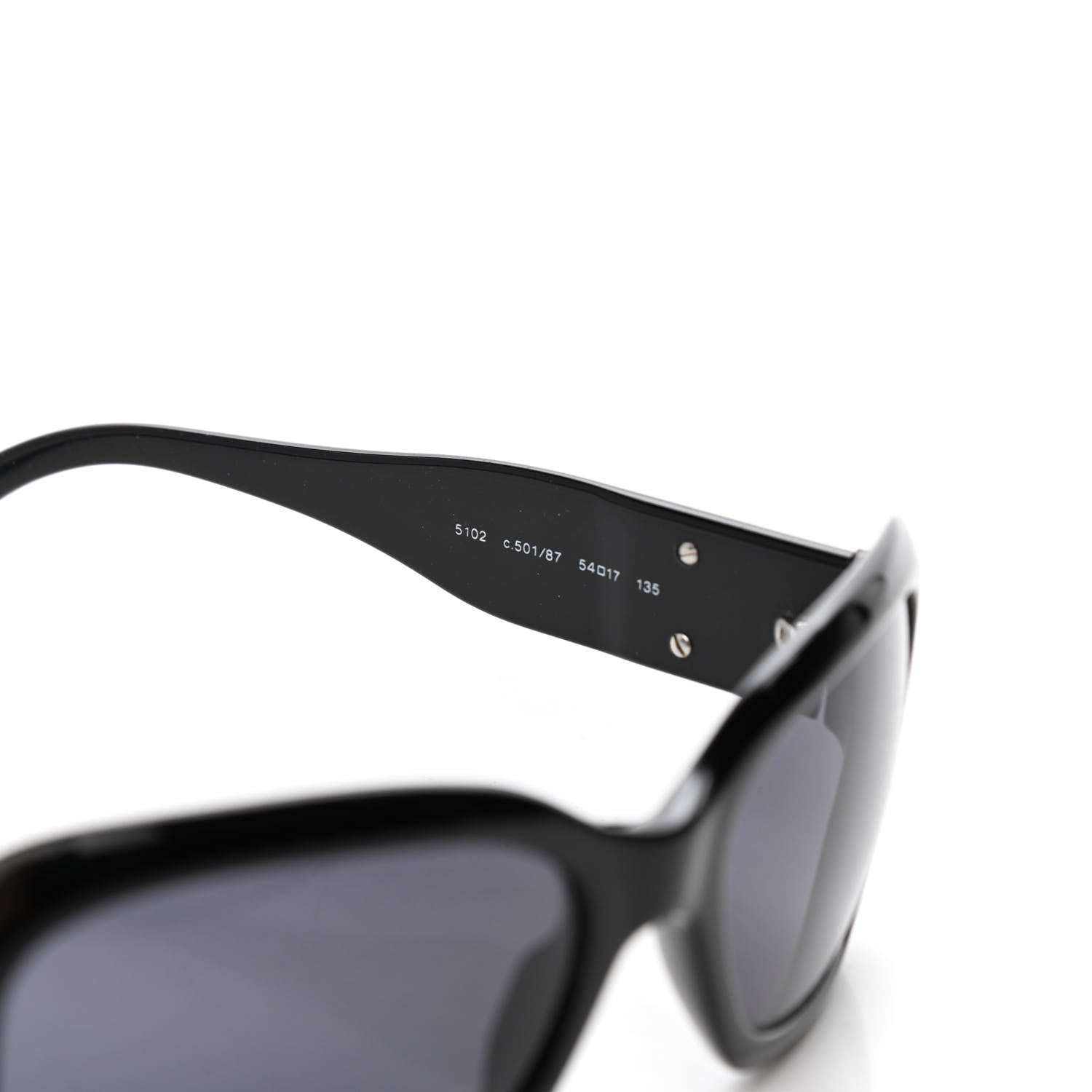 Chanel CC Sunglasses 5102 Black 5 of 8