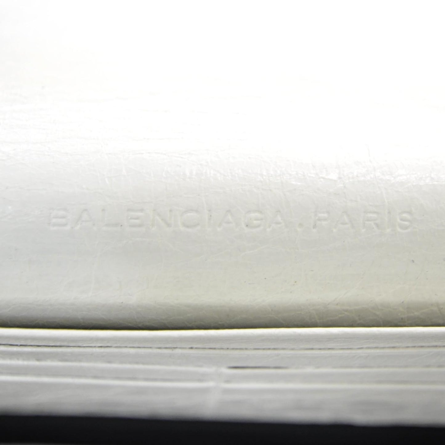 Agneau Giant Money Wallet White
