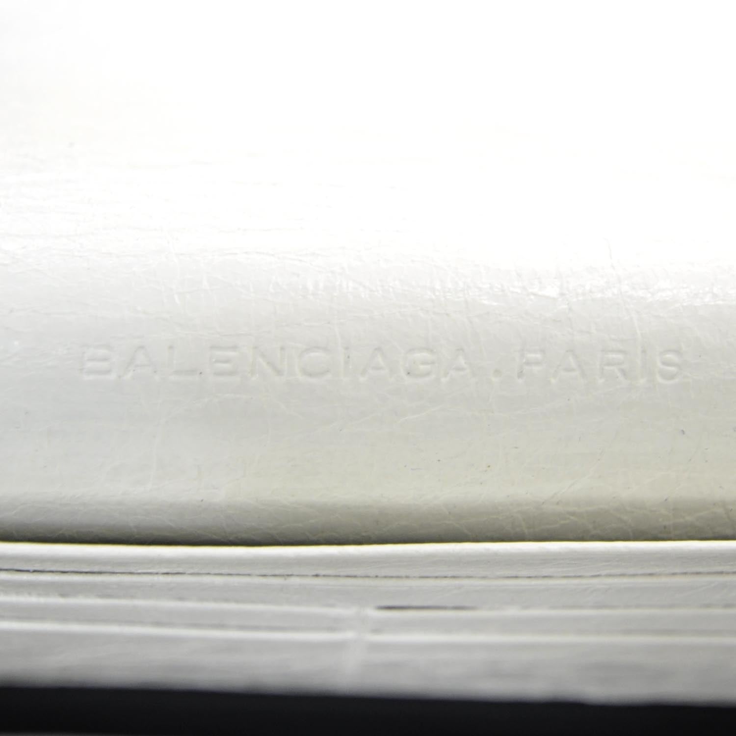 Balenciaga Agneau Giant Money Wallet White 6 of 7