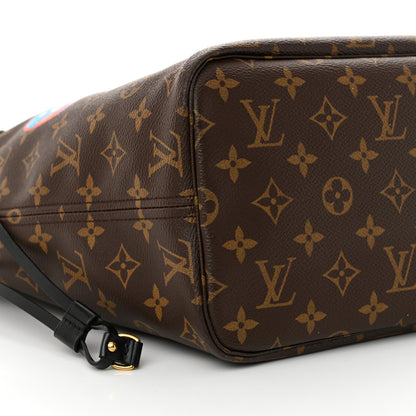 Louis Vuitton Monogram My LV World Tour Neverfull MM 10 of 13