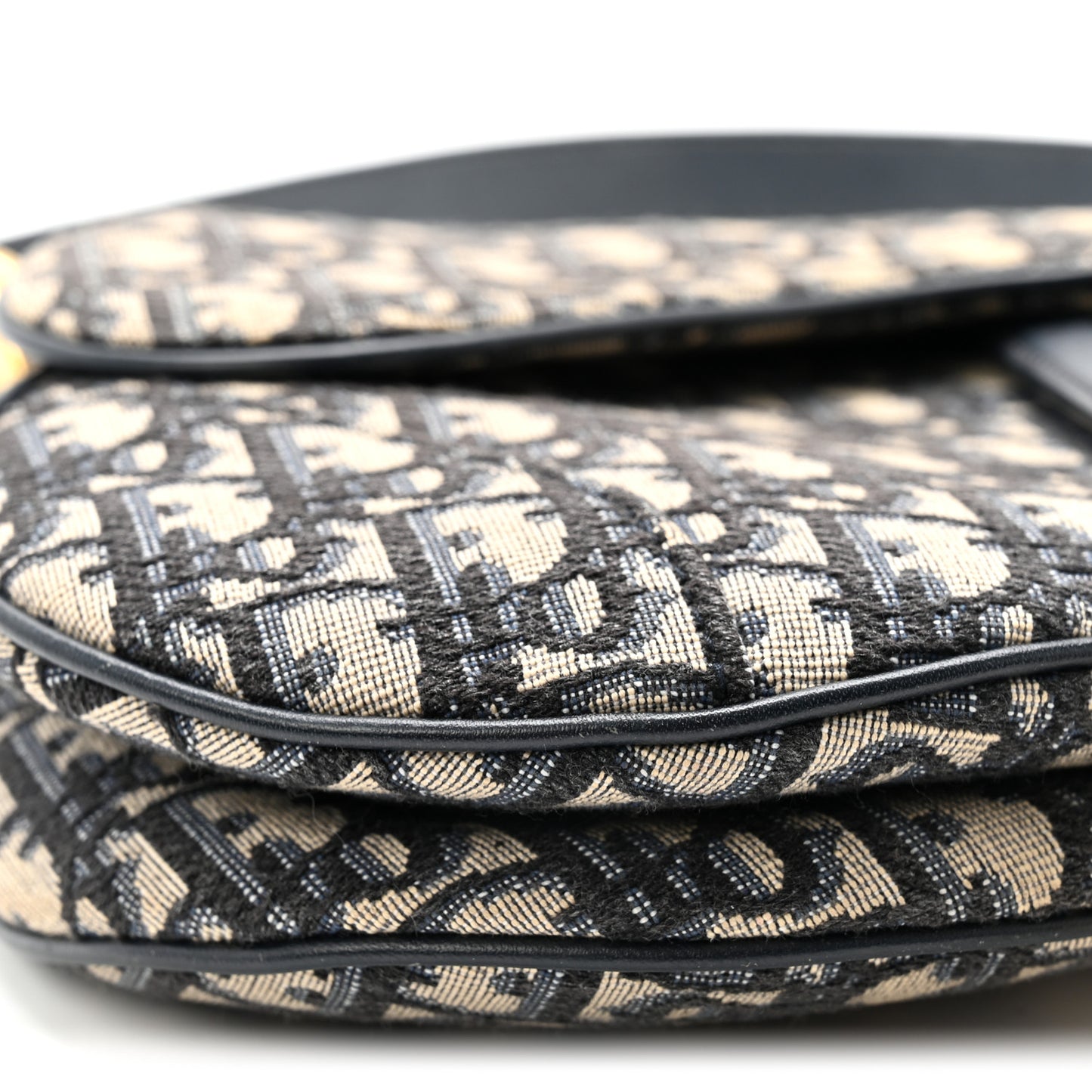 Oblique Saddle Bag Blue